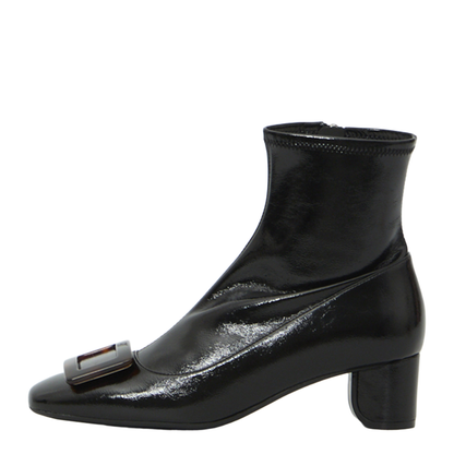 MAYFEYR - Roger Vivier - Roundy Turtle Stretch Ankle Boots - RVW76145670VNQB999