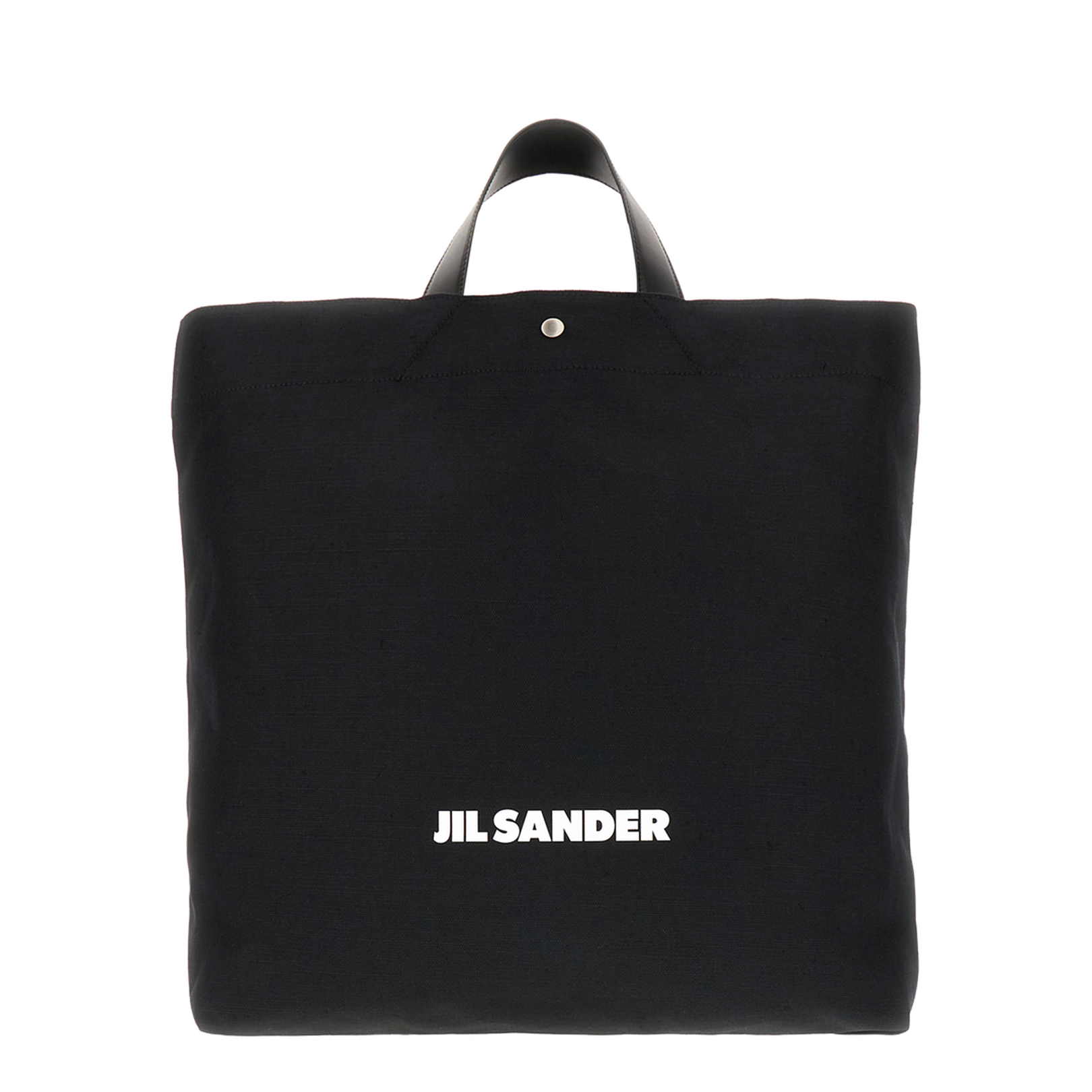 Black Canvas Shopping Bag