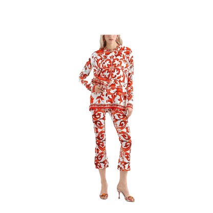 MAYFEYR - Dolce & Gabbana - Trousers Orange - FTAG7TGDDRJS9000