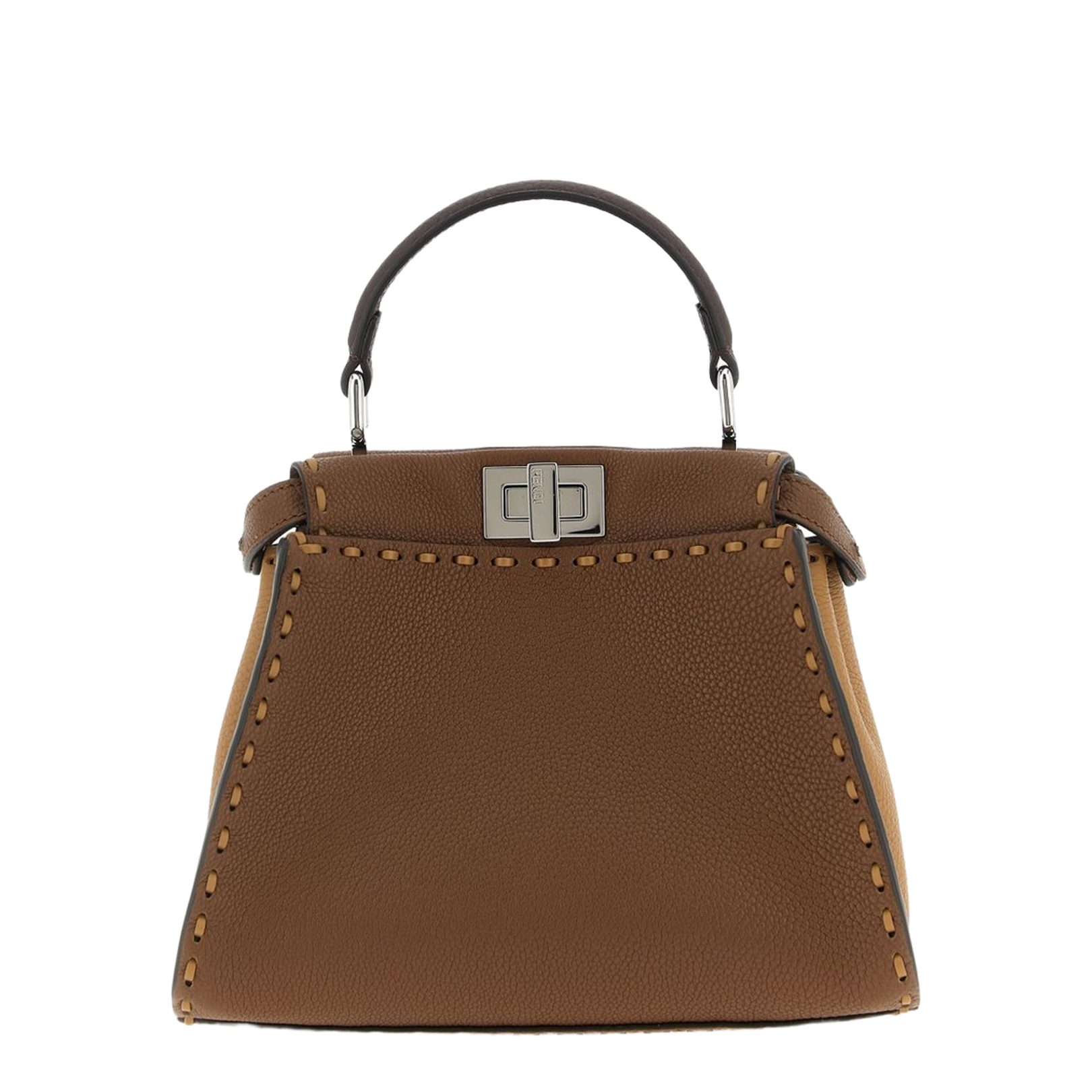 Peekaboo Mini Cuoio Romano Leather