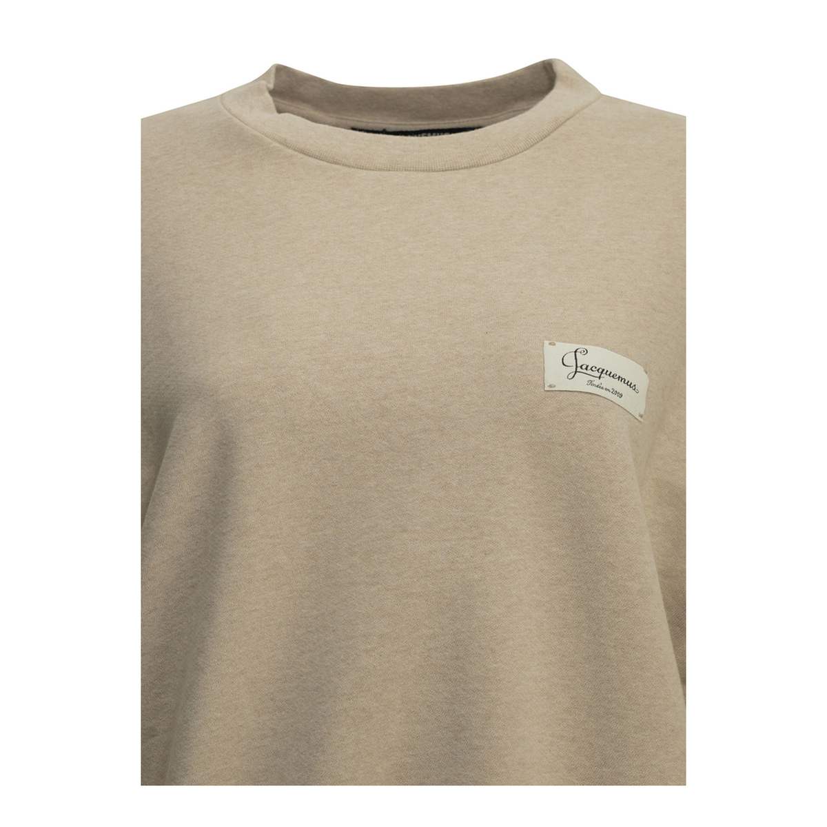 MAYFEYR - Jacquemus - Le Sweatshirt Montaigne Crew Neck Sweatshirt - SSU00215AJ00325BEIGE