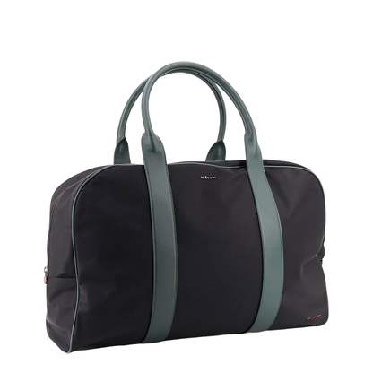 Nylon Travel Bag in Black
