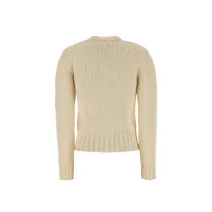 MAYFEYR - A.P.C. - Ivory Wool Court Sweater - WVBCHF23475AAC