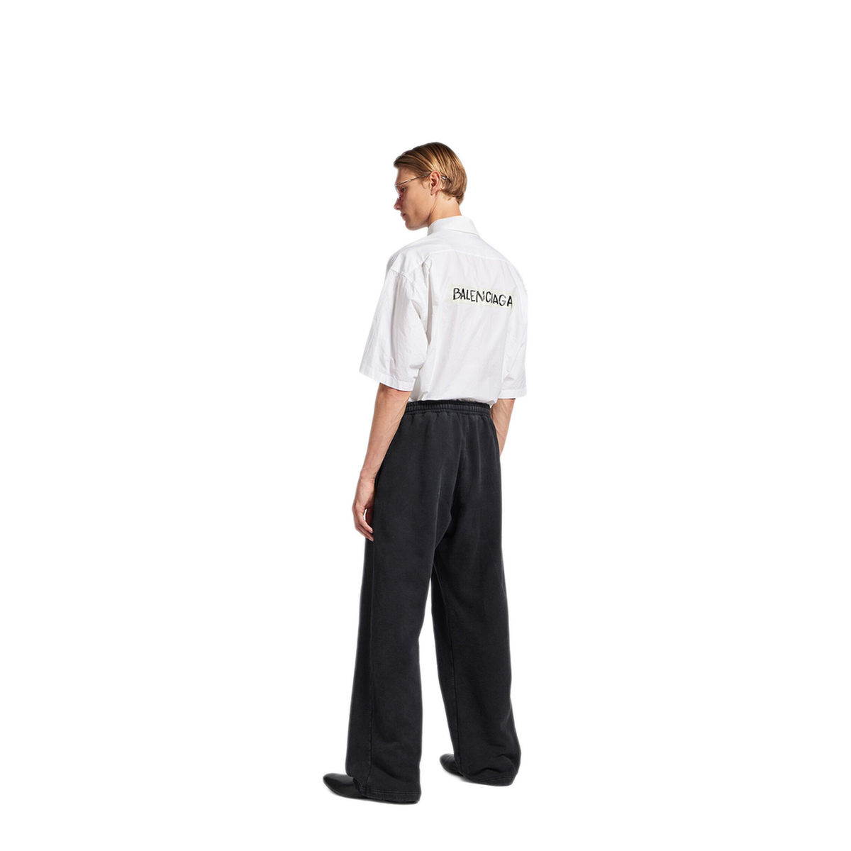 White Poplin Oversize Shirt