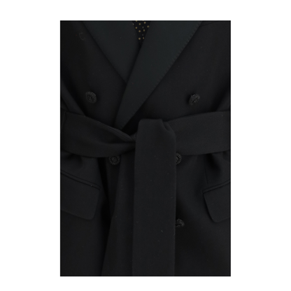 MAYFEYR - Valentino - Double-Breasted Virgin Wool Blazer With Belt - 8V3CEGG5AK8