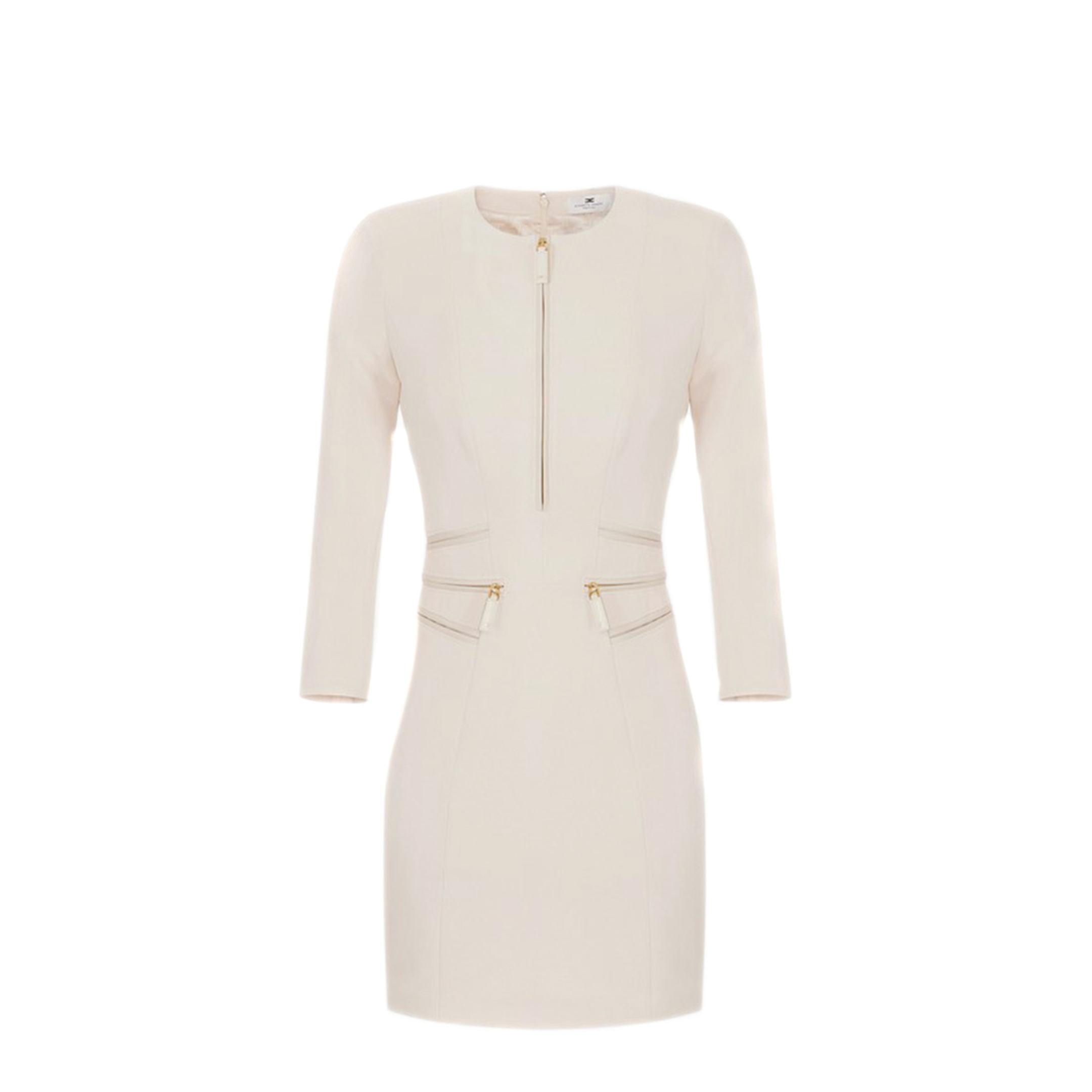 MAYFEYR - Elisabetta Franchi - White Dresses - AB82356E2DZ9