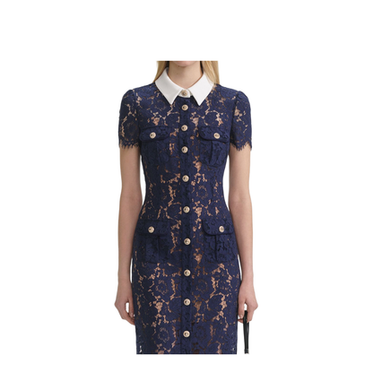 Self-portrait Dresses Blue