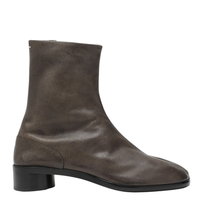 Tabi Ankle Boot in Brown Leather