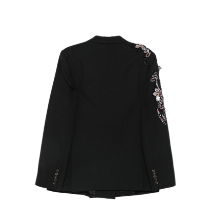 MAYFEYR - Dries Van Noten - Double Breasted Regular Fit Blazer With Embroidery - 01304044265900