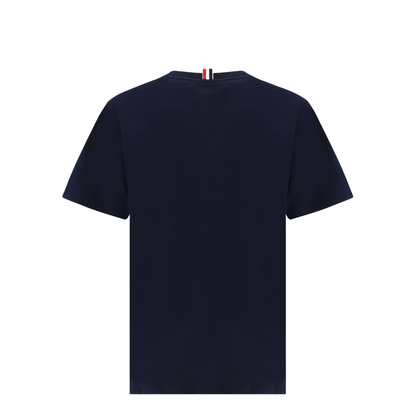 MAYFEYR - Thom Browne - Short Sleeve Crewneck T-Shirt - MJS067A00042