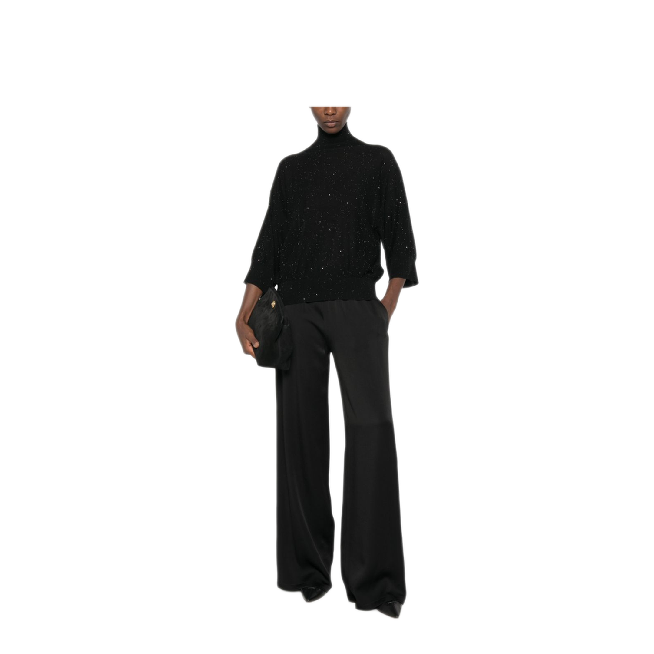 MAYFEYR - Fabiana Filippi - Trousers Black - PAD216F291D982825