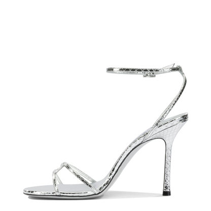 MAYFEYR - Jimmy Choo - Heeled Sandals - 1998LEO100WAPSILVER