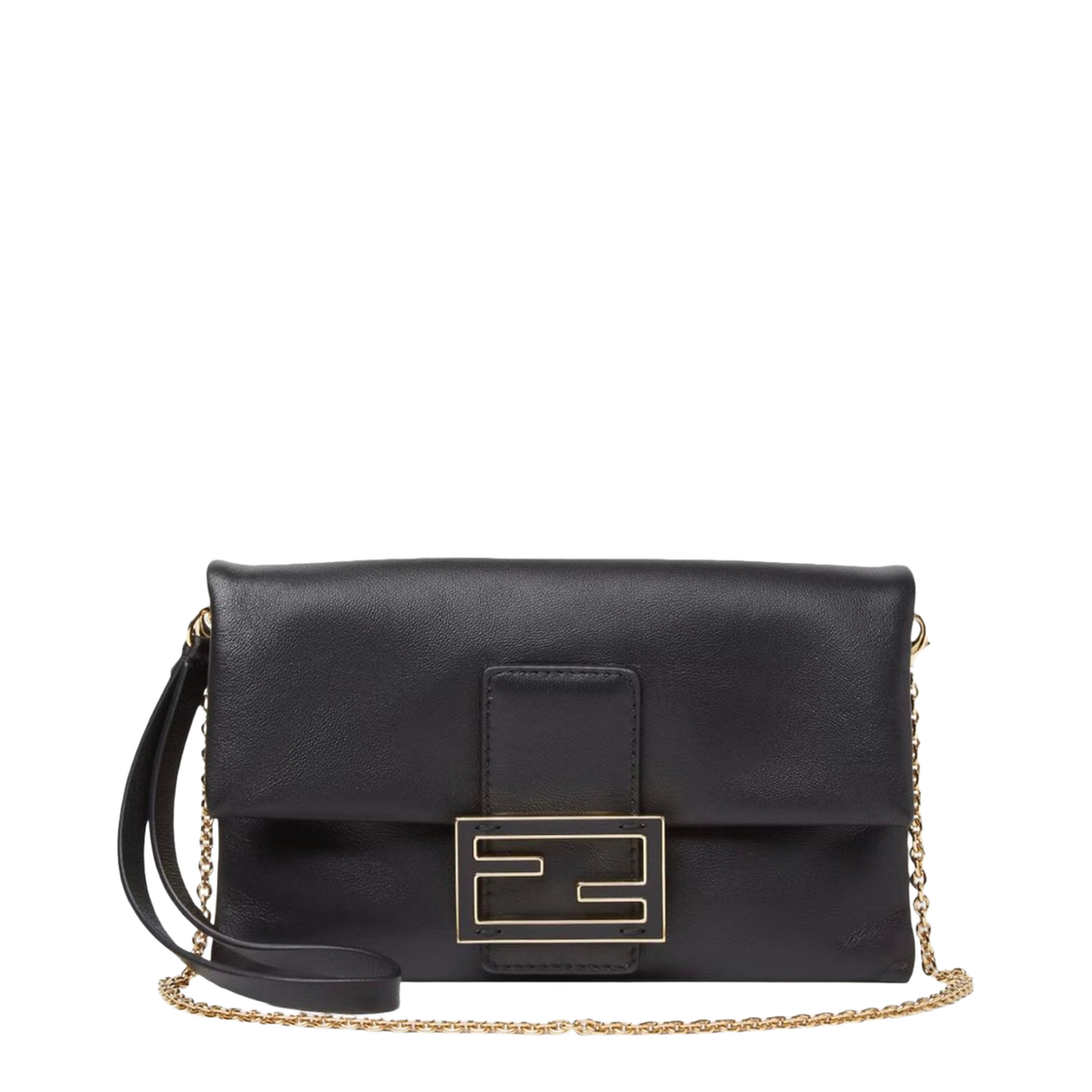 Mamma Baguette Pouch Nappa Leather - Black