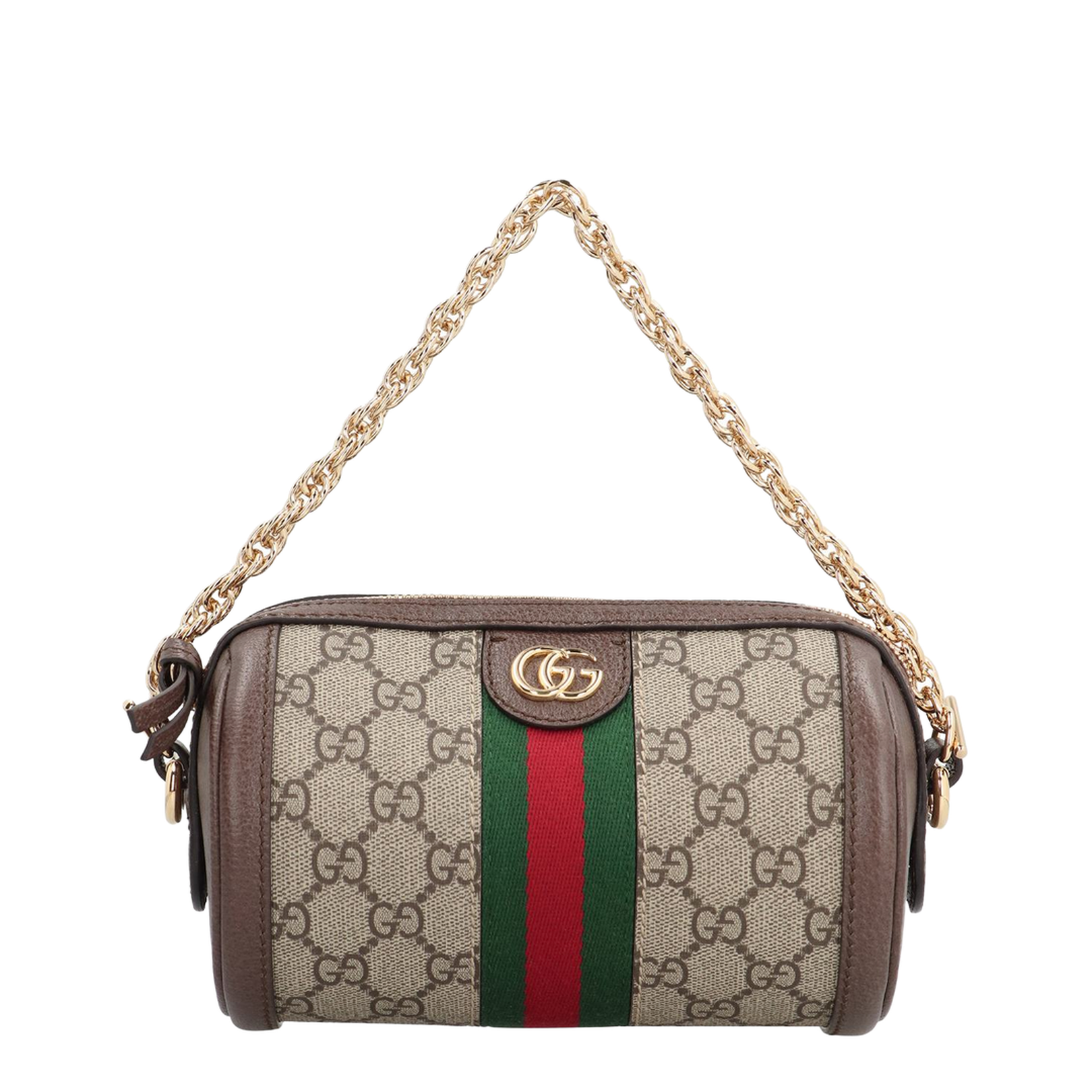Ophidia Mini Canvas Bag - Beige
