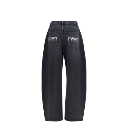 MAYFEYR - Alexander Wang - Crystal Balloon Jeans - 4DC1264112