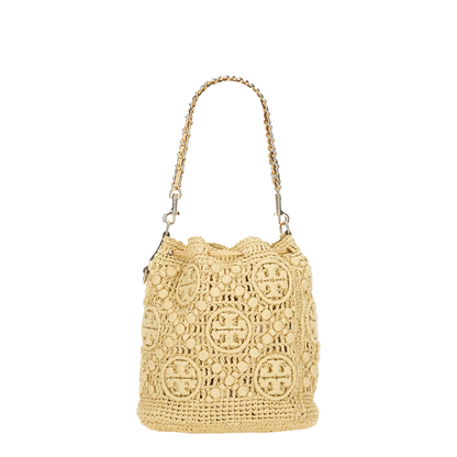 T Monogram Bucket Bag