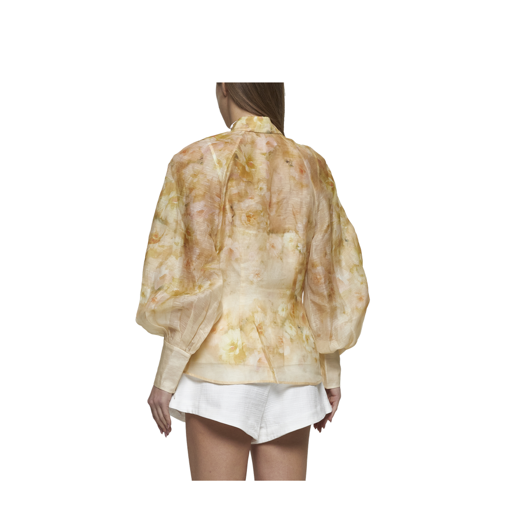 Crush Printed Linen Shirt