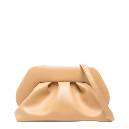 Bios Medium Vegan Fabric Clutch - Sand