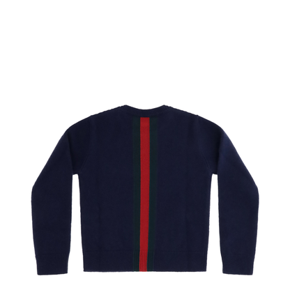 MAYFEYR - Gucci - Web Stripe Wool Sweater - 867433XKFKT