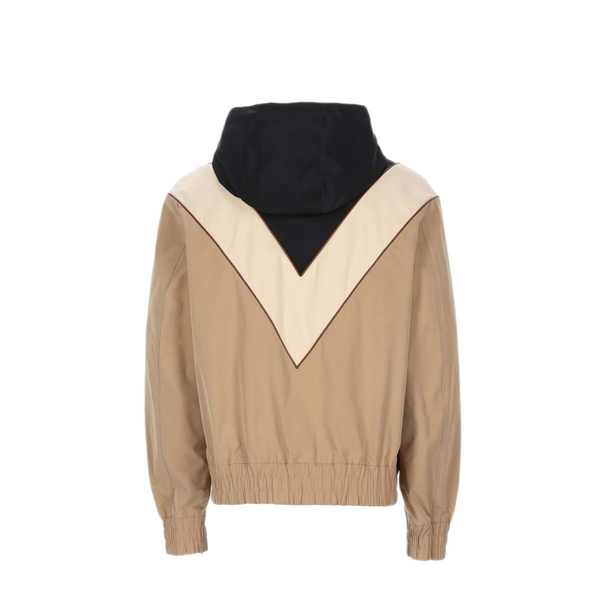 Multicolor Stretch Polyester Bomber Jacket