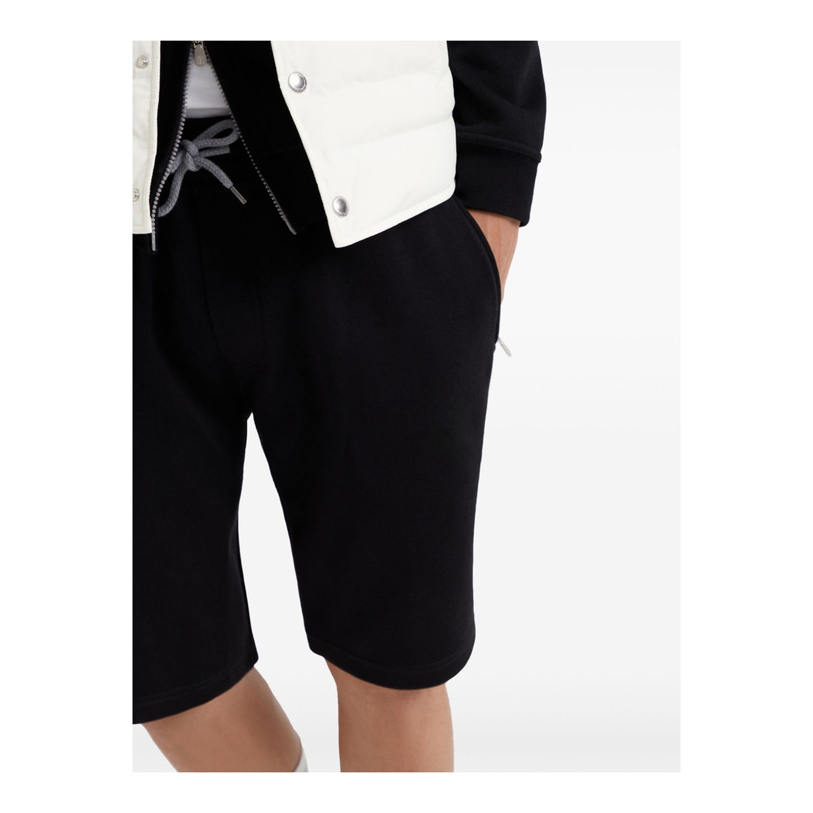 Cotton Blend Bermuda Shorts