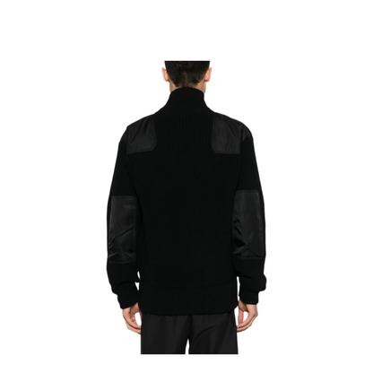 MAYFEYR - Prada - Re-Nylon-Panelling Cardigan - UMG335SOOO145NF0002