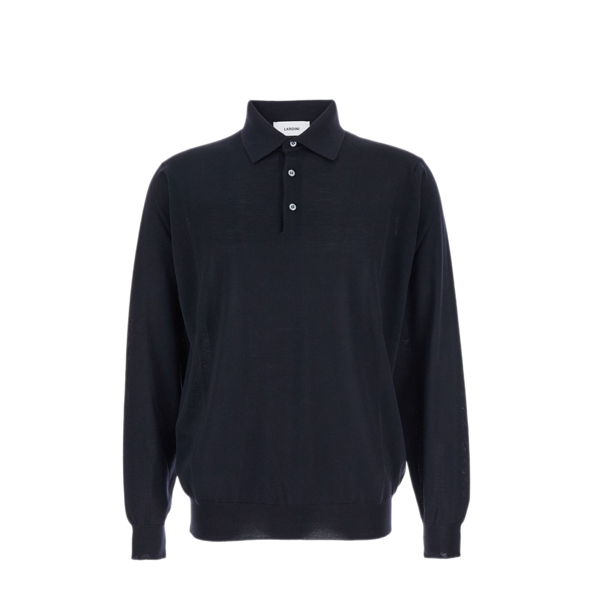 MAYFEYR - Lardini - Wool Polo Shirt Long Sleeves - CNLPML62CN64021850