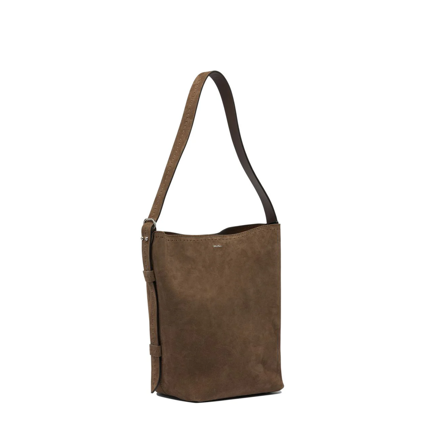 Suede Shoulder Bag Brown