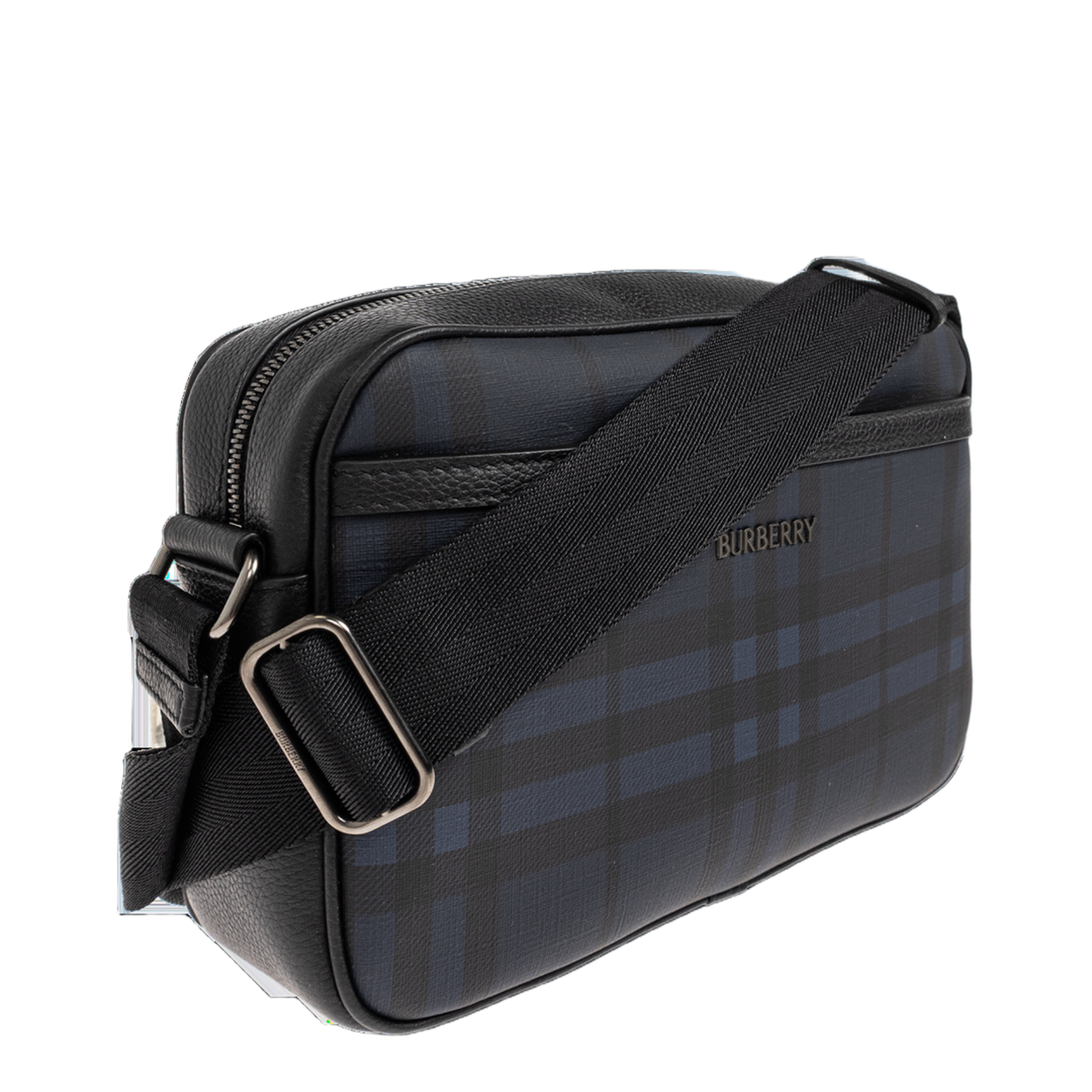MAYFEYR - Burberry - City Check Bag - 8129340A1222NAVY