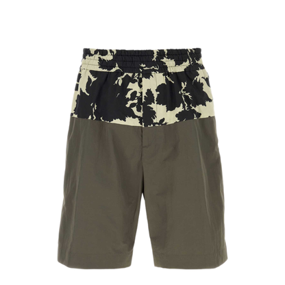 MAYFEYR - Dries Van Noten - Mud Cotton Blend Pablo Bermuda Shorts - 2610209213313606