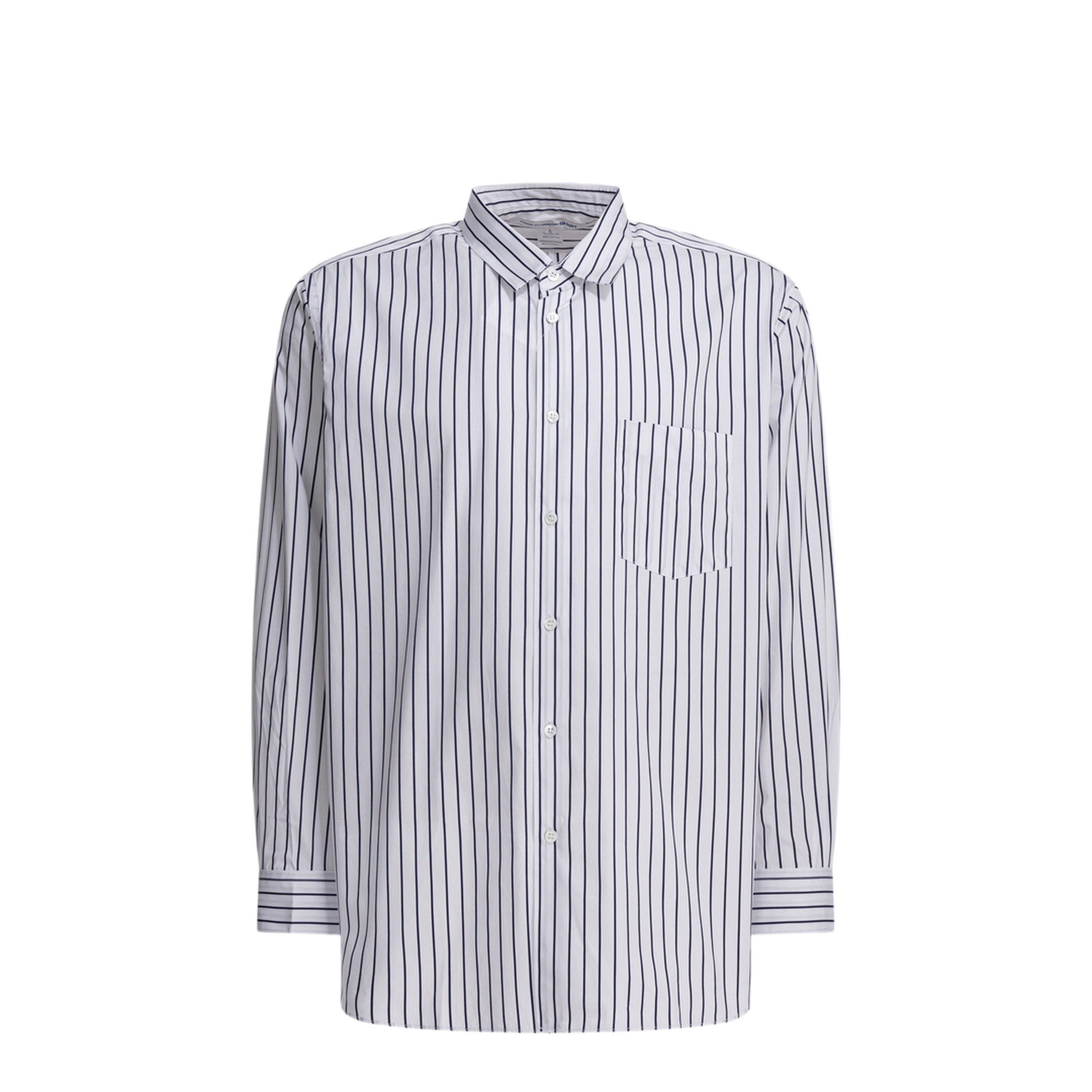 MAYFEYR - Comme Des Garçons Forever - Striped Cotton Shirt - FZB115PER119STRIPE
