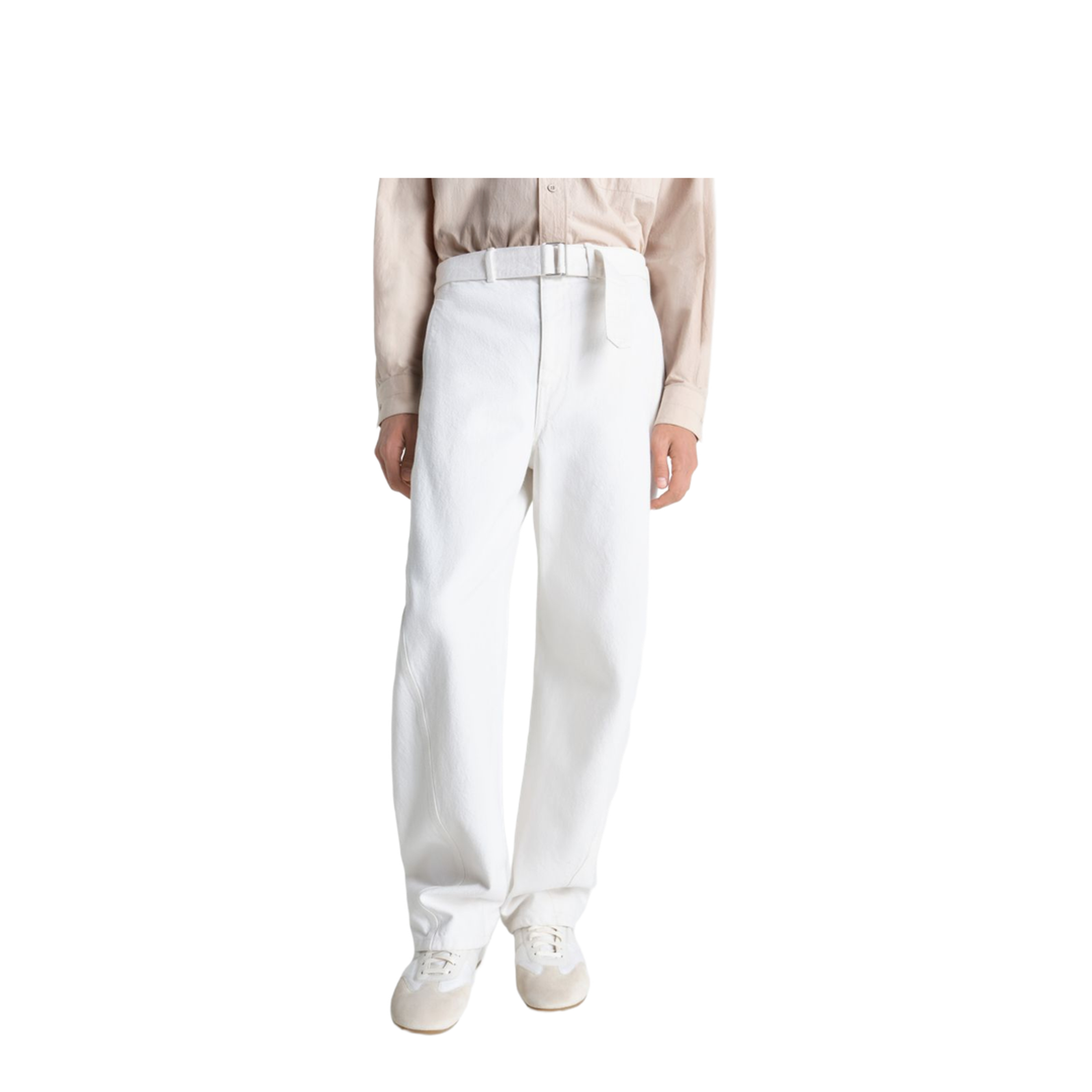MAYFEYR - Lemaire - Jeans White - PA326LD1070086