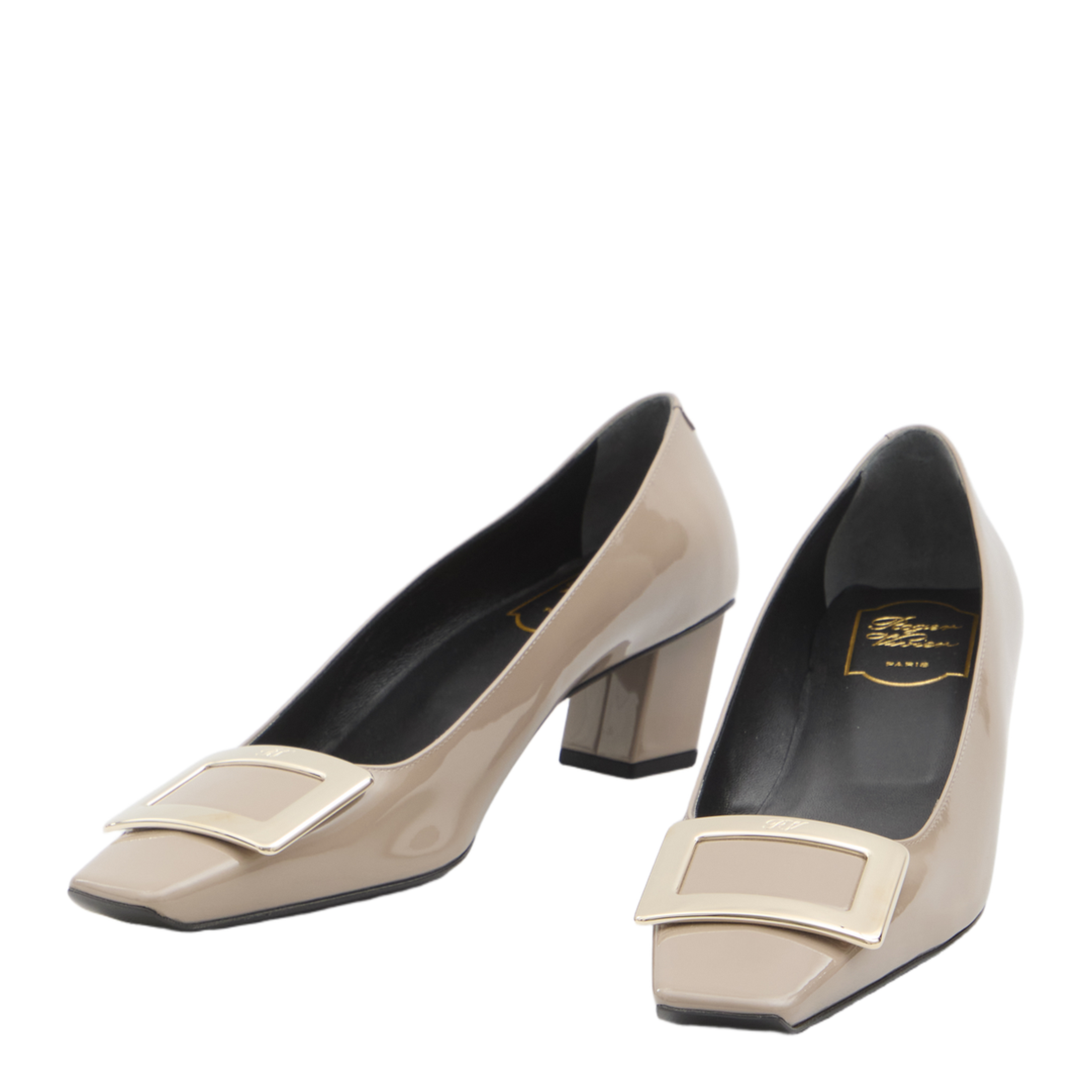 With Heel Beige