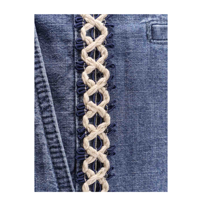 Denim Bermuda Shorts