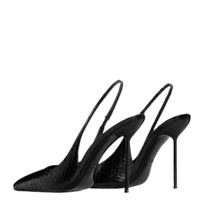 MAYFEYR - Paris Texas - Lidia 105 Slingback Pumps - PX913XPTALBLACK