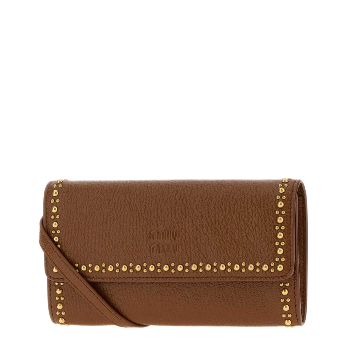 MAYFEYR - Miu Miu - Camel Leather Wallet - 5MT0252ZSQF0134