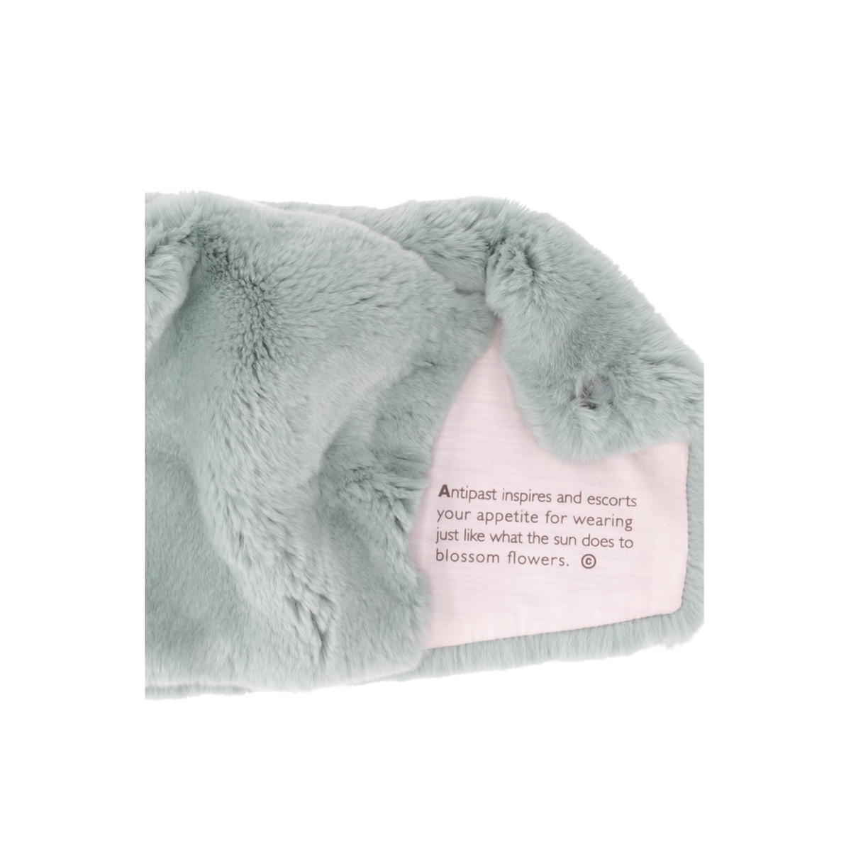 MAYFEYR - ANTIPAST - Fur Muffler Mint - KU57RMINT
