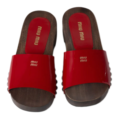 MAYFEYR - Miu Miu - Zoccoli Vernice - 5Z425EFA030069F0011
