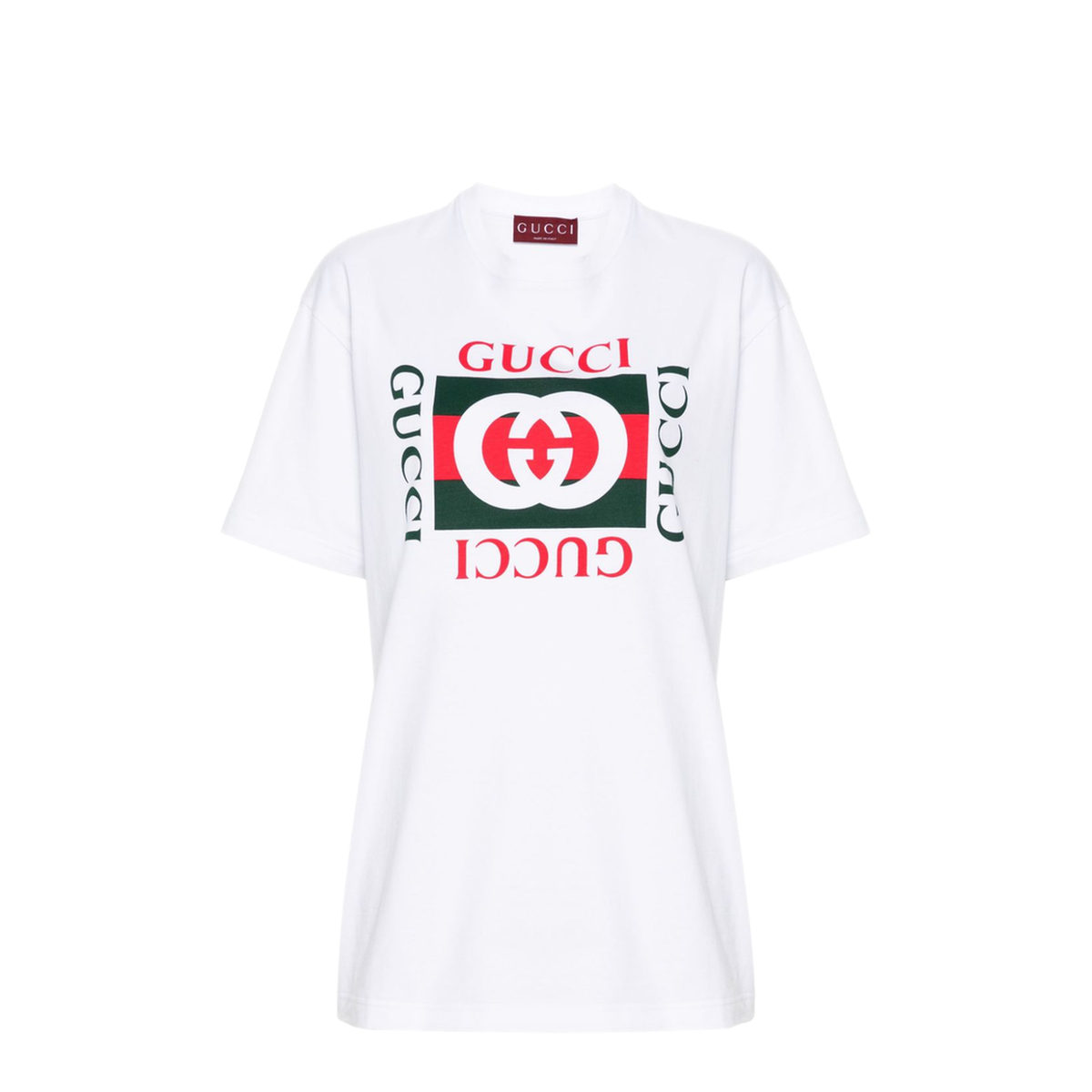 MAYFEYR - Gucci - Logo Cotton T Shirt - 788093XJGL39669