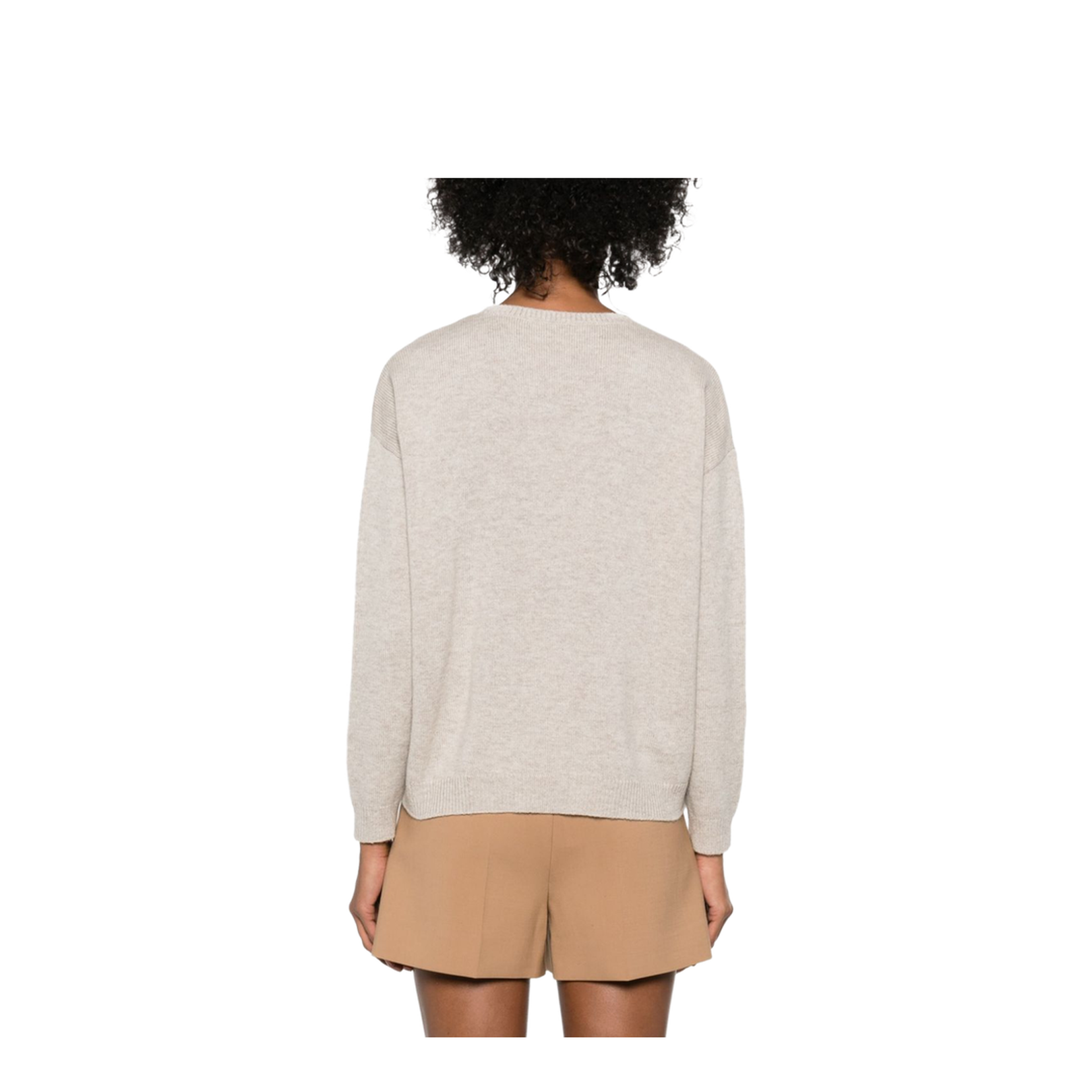 Brown Wool and Cashmere Jumper