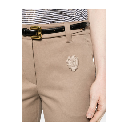 Cotton and silk striped shirt