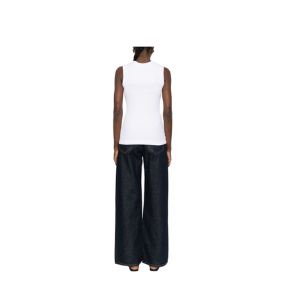 Cotton Tank Top - White