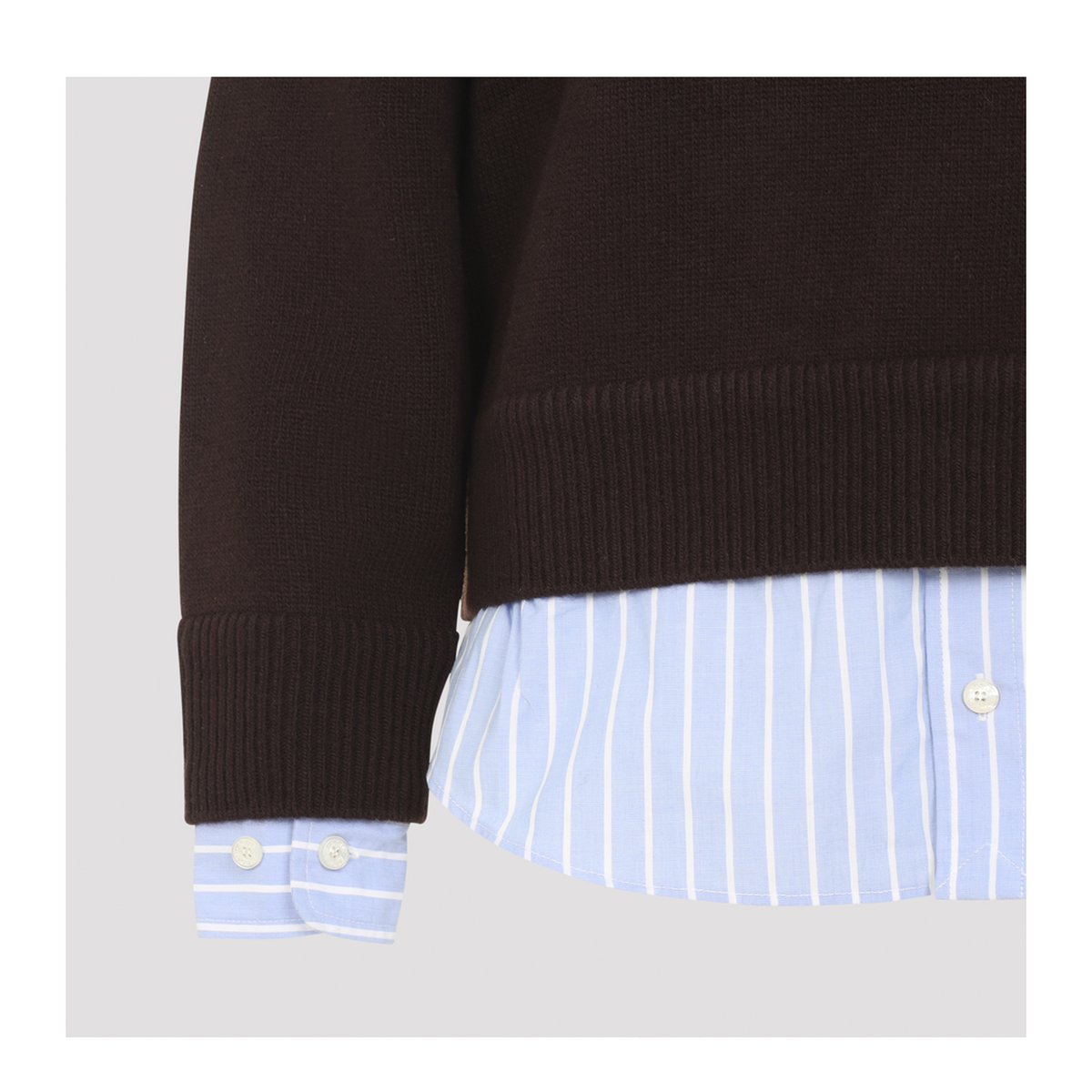 MAYFEYR - Acne Studios - Dark Brown Pullover - A60680ADM