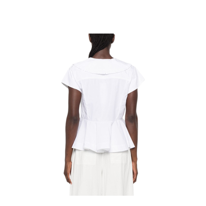 MAYFEYR - Ganni - Top White - A1040341151