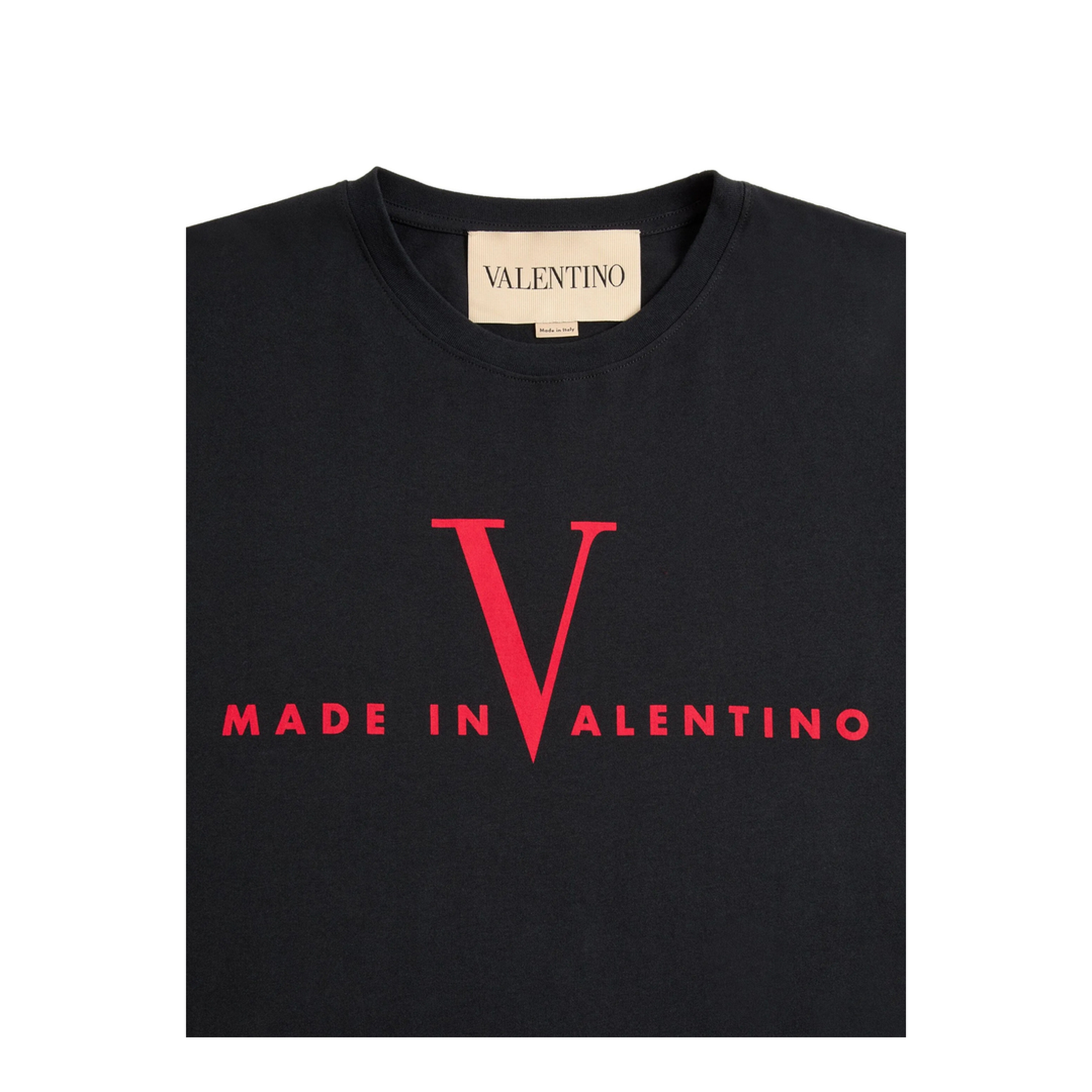 MAYFEYR - Valentino - Cotton T-Shirt With Made In Print - VMG16PBAQ