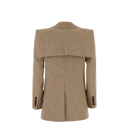 MAYFEYR - Chloè - Beige Stretch Wool Blazer - CH26WVE3506824F