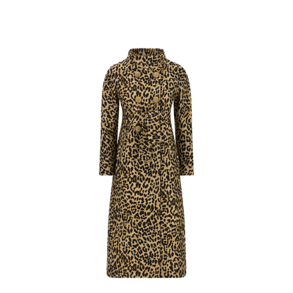 Coat Animal Print Cloth