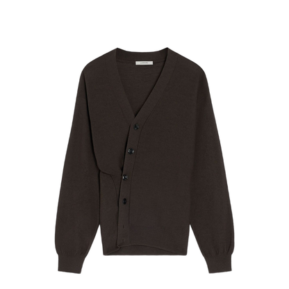 Dark Cacao V Neck Sweater