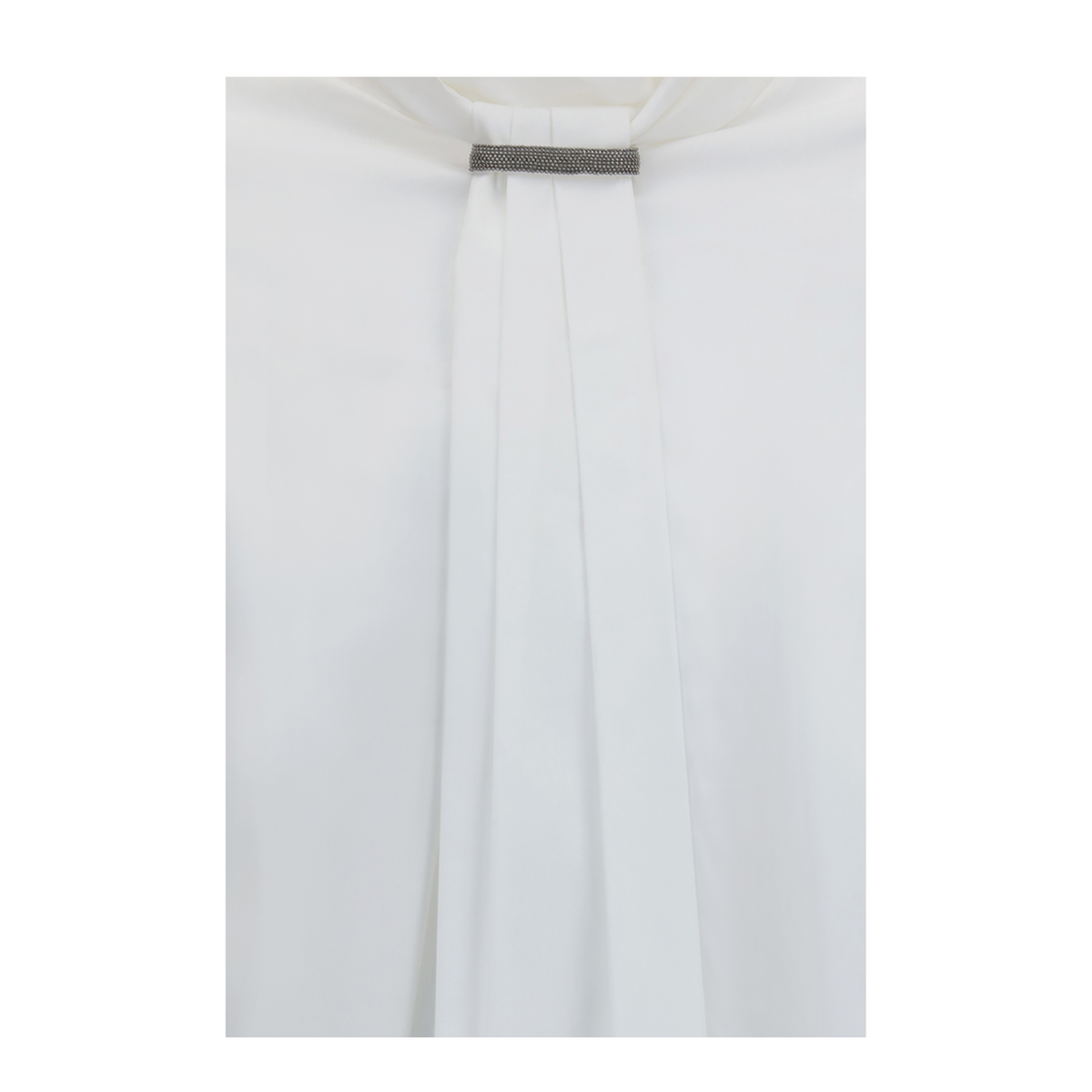 MAYFEYR - Brunello Cucinelli - Blouse With Monili Decoration - M0091B1G04C159