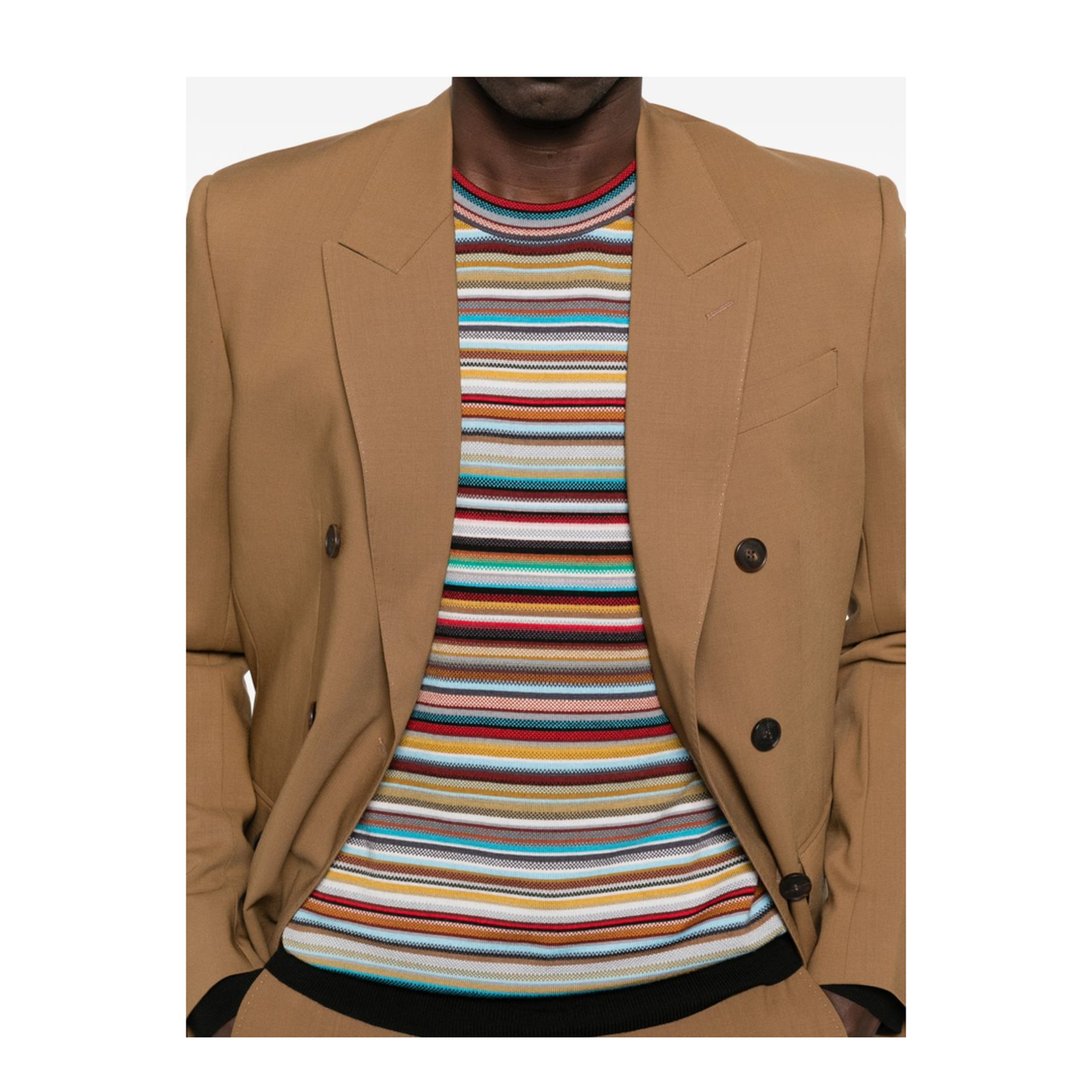 Signature Stripe Wool Sweater